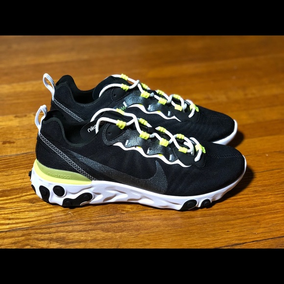 Nike Shoes Nike React Element 55 Se Lemon Venom Poshmark